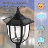 Lampa ogrodowa LED Outsunny Solar, plastikowa, do użytku Podgląd zdjęcia produktu 5