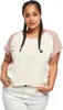 Dámské tričko Urban Classics Ladies Contrast Raglan Tee Náhled obrázku produktu 7