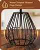 EDISHINE Tischlampe Wohnzimmer, Nachttischlampe Vintage Produktbild-Vorschau 3