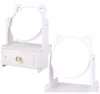 Lean Mini Toilette Make-Up Spiegel Schublade Ohren Aus Holz Produktbild-Vorschau 3