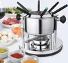 10 tlg. Fondue-Set aus Edelstahl für 6 Personen | inklusive Produktbild-Vorschau 1