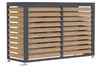 Westmann Boxa M Verkleidung Wärmepumpe Holzoptik 140x50x97 Produktbild-Vorschau 1