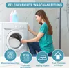 2 Stück Outdoor Vorhänge Wetterfest Oben und Unten mit Ösen Produktbild-Vorschau 7