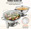 VEVOR 2 pcs. Chafing Dish Profi Set Récipient chauffant Voir les images du produit 4