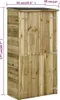 vidaXL Szopa na narzędzia z drewna sosnowego 85×48×177 cm Podgląd zdjęcia produktu 13