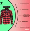 Herren Motorradhemd Lumberjack Holzfäller Hemd Produktbild-Vorschau 3