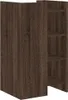 vidaXL Sideboard Braun Eichen-Optik 45x35x75 cm Produktbild-Vorschau 6