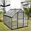 UISEBRT Premium Serre en aluminium 310x250x205cm, 7.75m² Voir les images du produit 2