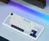 AULA F75 HE Glacier Blue & White & Dark Purple, magnetische Productafbeelding-voorbeeld 5