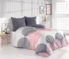 3 tlg Baumwolle Renforce Bettwäsche 240x220 + 80x80 cm Produktbild-Vorschau 2