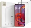 A product shot of screen protectors for a smartphone, with the phone and packaging shown. Náhled obrázku produktu