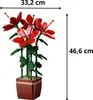 Stavebnice indický rododendron, KOMPATIBILNÍ S LEGO, Náhled obrázku produktu 8