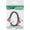 InLine Cinch Kabel, 2x Cinch, Stecker / Stecker gewinkelt, Produktbild-Vorschau 2