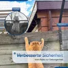 HGMD Katzennetz 1 x 20 Meter einschließlich Aufhängebügeln Produktbild-Vorschau 4