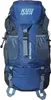 Rucksack Mountains 50 L zum Wandern blau Produktbild-Vorschau 1