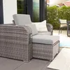 HOME DELUXE - Strandkorb HOLBY - 160 x 69 x189 cm - per Produktbild-Vorschau 9