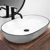 Umywalka nablatowa Rea CLEO 61 Black edge Podgląd zdjęcia produktu 2