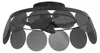 LEDS C4 Cil Deckenventilator - 3,5 W, Warmweiß, 218 lm, Produktbild-Vorschau 1