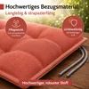 BURI 6x Auflagen Set Hochlehner für Gartenstühle 120x48x7cm Produktbild-Vorschau 7