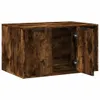 A wooden cabinet with two doors, one of which is open. Náhled obrázku produktu