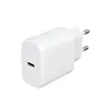 A white USB-C power adapter with European-style prongs. Produktbild-Vorschau