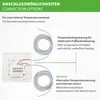 Heatit Z-TRM3 Thermostat Z-Wave Blanc Voir les images du produit 9