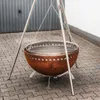 Focolare in acciaio Corten - Girevole e con ventilazione Anteprima dell’immagine prodotto 7