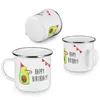 Mr. & Mrs. Panda Pott Avocado Geburtstag - Weiß - Geschenk, Produktbild-Vorschau 4