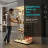 Vitrina de vidrio INONEFT con iluminación LED, puertas Vista previa de la imagen del producto 5