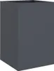 A dark gray, rectangular planter is shown against a light gray background. Anteprima dell’immagine prodotto