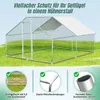 Izrielar Hühnerstall Hühnerhaus 3x8x2m Kleintierstall Produktbild-Vorschau 4