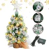 Jopassy Künstlicher LED Weihnachtsbaum Tannenbaum 40 cm Produktbild-Vorschau 5
