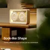 Průhledný Bluetooth reproduktor Knižní lampa YZ8210, retro Náhled obrázku produktu 7