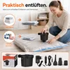 Camping Luftpumpe elektrisch 110–240V, tragbare Pumpe für Produktbild-Vorschau 4