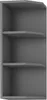 Meuble d'angle supérieur NELJA - largeur 30 cm, anthracite Voir les images du produit 1