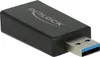 DELOCK USB3.1 Adapter C -> A Bu/St schwarz Anteprima dell’immagine prodotto 2