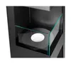 Biocamino da Pavimento Pyramid Garden Nero Opaco – 2 kW, Anteprima dell’immagine prodotto 6