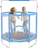 Vevor Trampolina Dziecięca Mini 147 Cm Z Siatką I Koszem Podgląd zdjęcia produktu 1