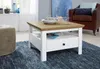 trendteam Wohnen Couchtisch Universal Artisan Eiche/Weiß Produktbild-Vorschau 8