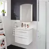 FACKELMANN B.STYLE Badmöbel Set 2 Teile / Gussmarmor Produktbild-Vorschau 3