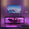Dripex TV Eckschrank Lowboard mit LED-Beleuchtung, TV Produktbild-Vorschau 5