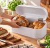 Michelino Brotkasten 43,5 x 22 x 21,5 cm Brotbox matt WEISS Produktbild-Vorschau 4