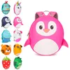 Boppi - Kinder Rucksack- Pinguin (rosa) Produktbild-Vorschau 8