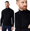 Wrangler Roll Neck Strick Männer Schwarz W8D42P100 Pullover Produktbild-Vorschau 1