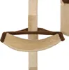 vidaXL Tiragraffi a muro con graffiatoi in sisal 194 cm Anteprima dell’immagine prodotto 7