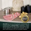 6er Set Geschirrtücher, 65x65 cm, 100% Baumwolle, rot Produktbild-Vorschau 5