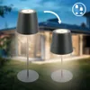 B.K.Licht Lampe de table LED sans fil IP44, Variable, Voir les images du produit 8