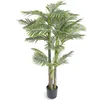 SucceBuy Palmier doré artificiel 2 m, plante verte Voir les images du produit 1