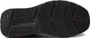 The underside of a black athletic shoe. Produktbild-Vorschau