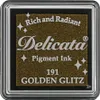 Tsukineko | Delicata encre pigmentaire petit Golden glitz Voir les images du produit 1